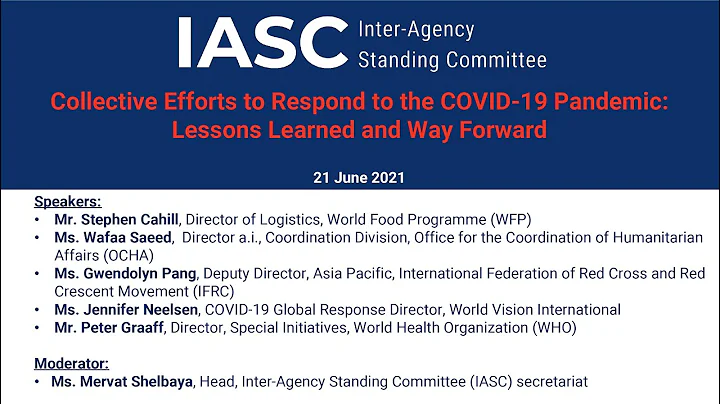 IASC ECOSOC HAS Side Event on Collective Efforts t...