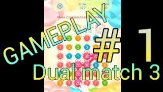 Dualmatch 3 gameplay on (ios/android) screenshot 4