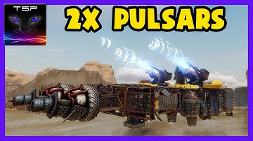 Crossout #417 ► Dual Pulsars + Harpy Cabin Hover Build