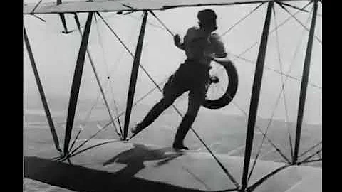 Gladys Ingle Changing a Wheel in Mid Air 1926