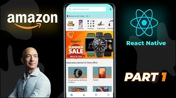 Build Amazon Clone | PART 1| Home Screen | React Native | Beginner Friendly | Expo