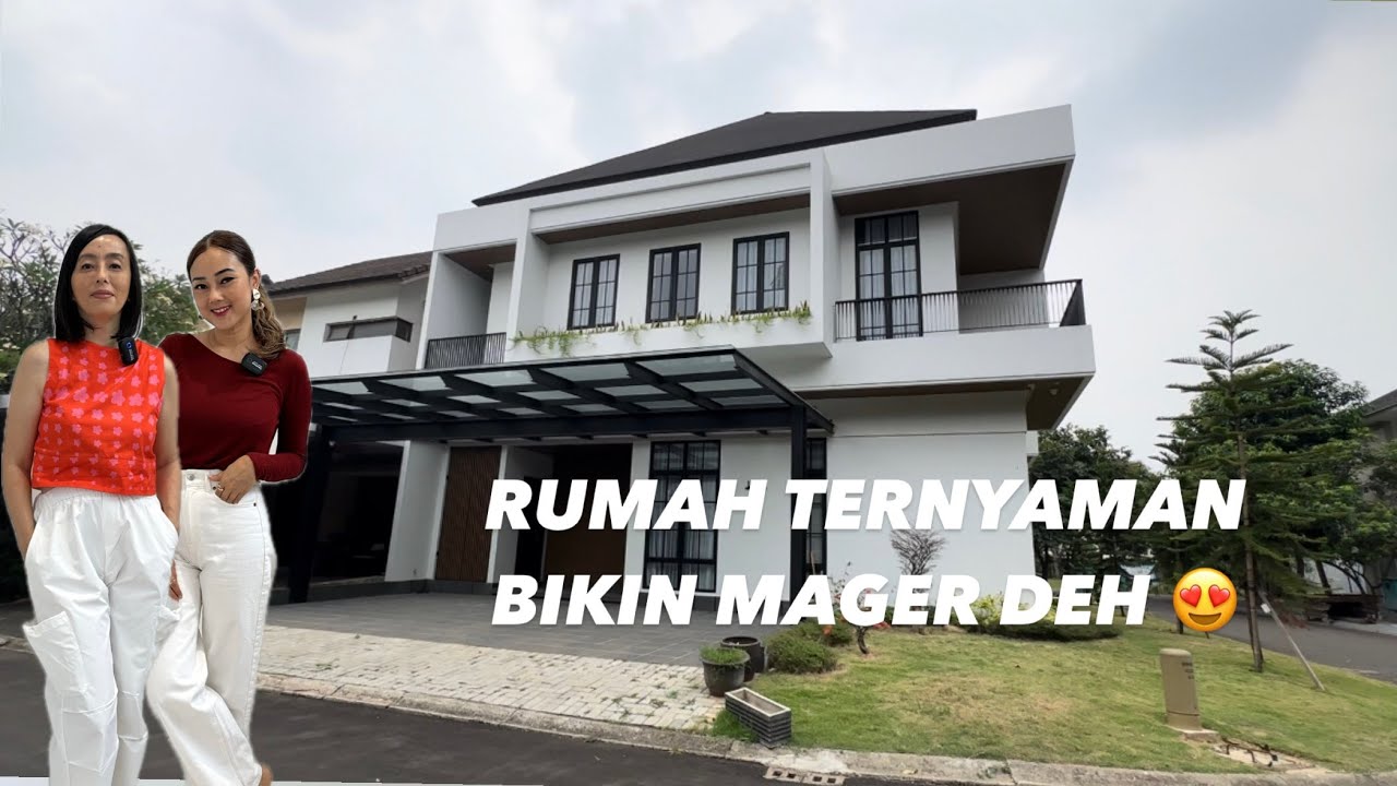RUMAH IDAMAN BANGET, Furnished & LAYOUT TERNYAMAN Cocok Buat Yang Hobi Stay Dirumah