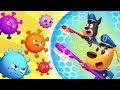 Menyikat Gigi🪥🦷 | Jaga Gigi Sehat | Kebiasaan Baik | Kartun Anak-anak | Kepala Polisi Labrador
