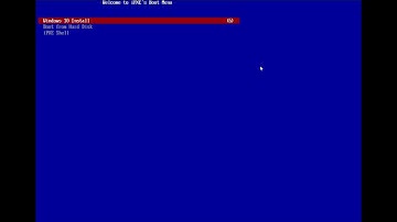 Basic PXE Environment with iPXE