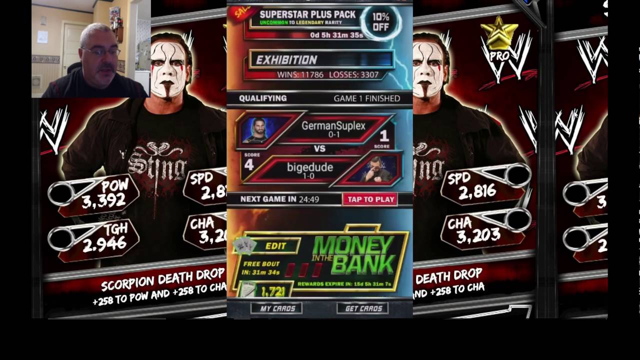 My FIRST PCC Card + WM Ladder Reward!!! WWE Supercard 