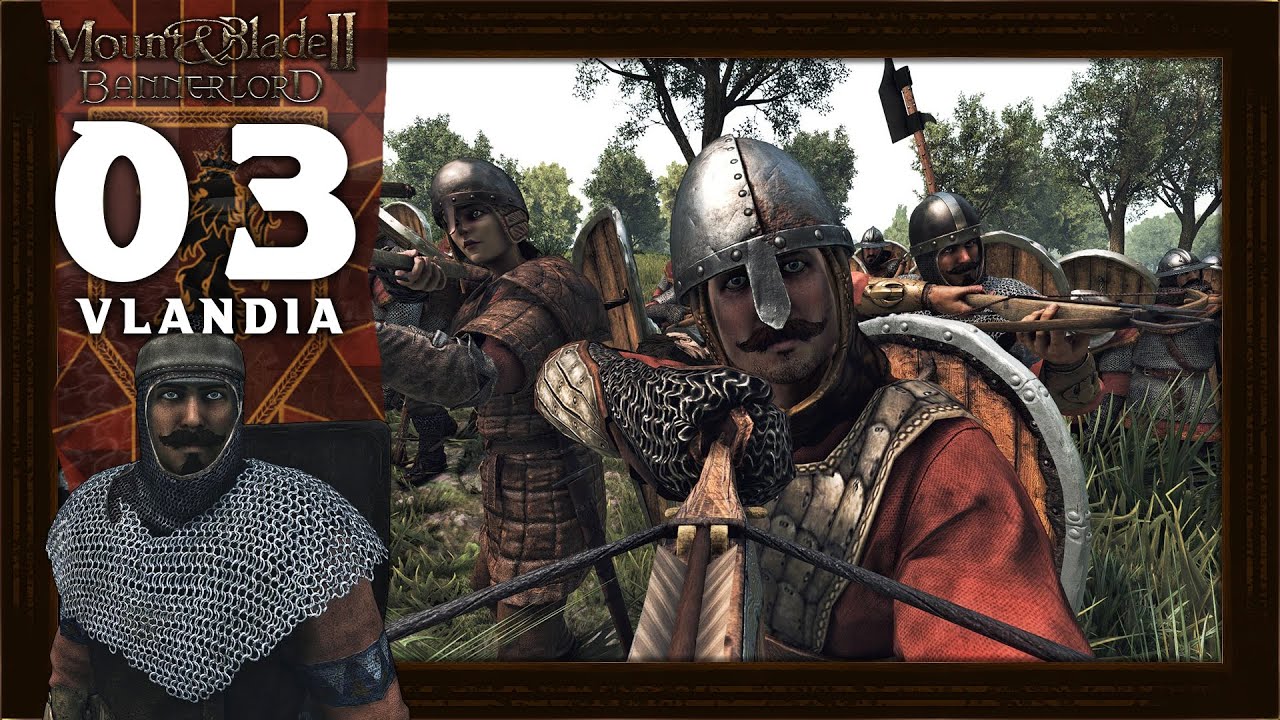 THE CROSSBOW AND THE HEALER Mount and Blade 2 Bannerlord (Vlandia) Campaign Gameplay 3 YouTube