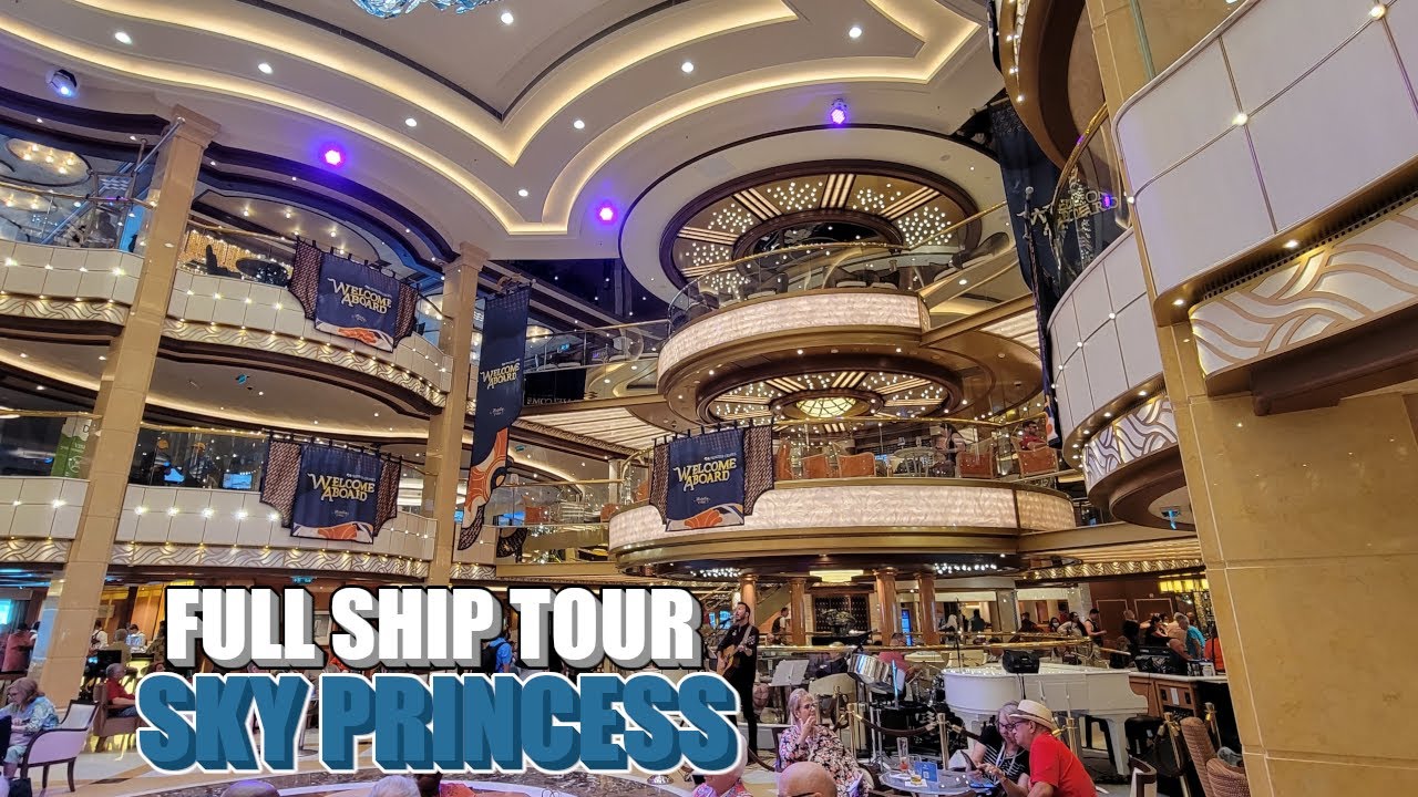 Sky Princess Full Ship Tour Review and Impressions YouTube