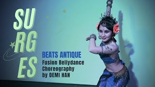 BEATS ANTIQUE 'Surges'_ Fusion bellydance choreography by Demi Han Resimi