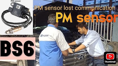 PM sensor lost communication DTC code|| PM sensor checking process