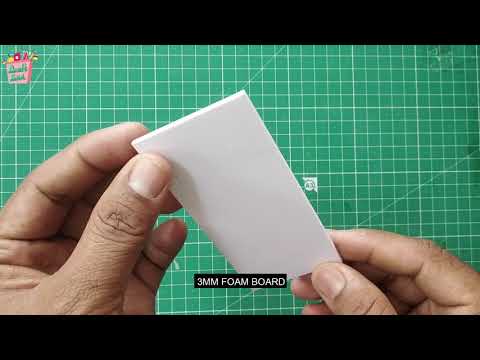 How To Cut Foam Board | Basics Tutorial Foam Board Cutting For Model Making @CraftBoxStudio