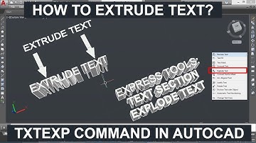 211 (EXPRESS TOOL)_TEXT_EXPLODE TEXT (TXTEXP) OPTION EXPRESS TOOL, LETS LEARN HOW TO EXTRUDE TEXT