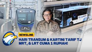 Hari Spesial! Naik Transjakarta, LRT dan MRT Hanya 1 Rupiah! [Newsline Spotlight]