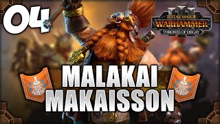 QUEST FOR THE EYES OF GRUNGNI! Total War: Warhammer 3 - Malakai Makaisson [IE] Campaign #4