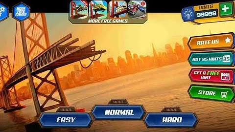 1. BUILDING BRIDGE - Bridge Construction Simulator Gameplay Walkthrough (Android, iOS)