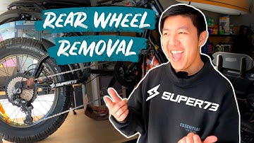 How to Replace the Rear Wheel on a Super73 RX-E