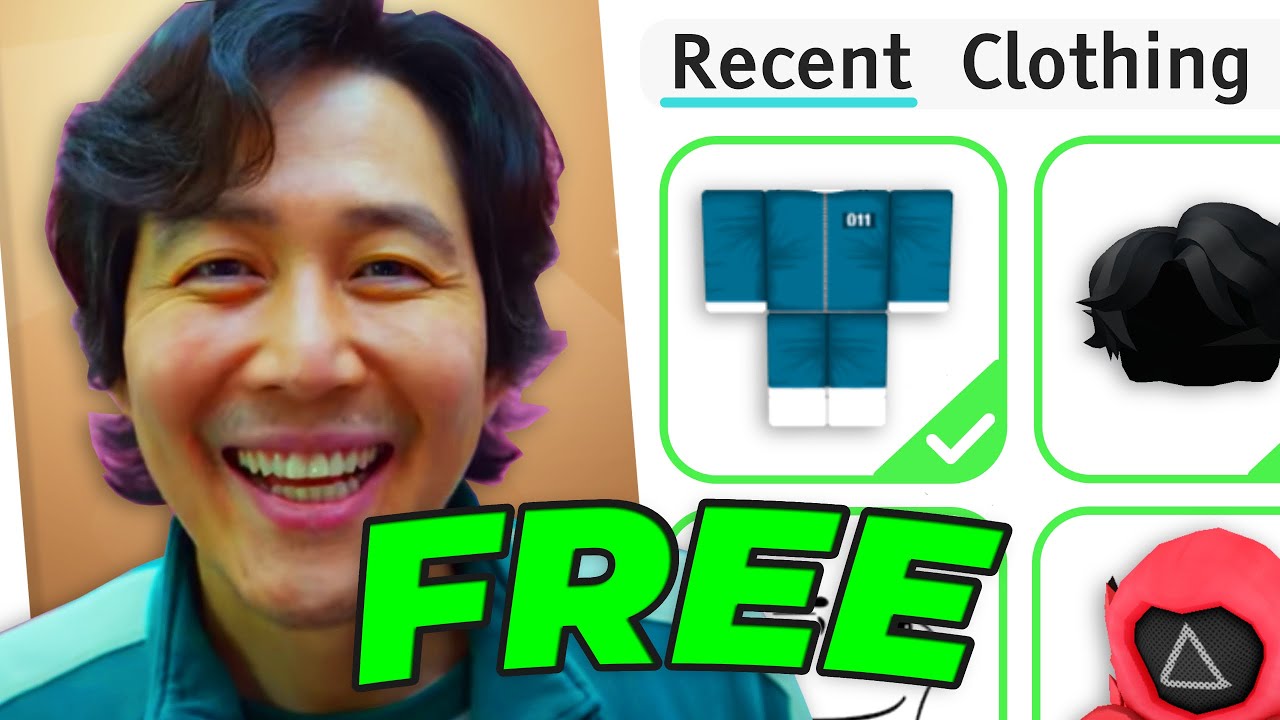 MAKING SQUID GAME PLAYER 456 a ROBLOX ACCOUNT (Seong Gi-hun) 