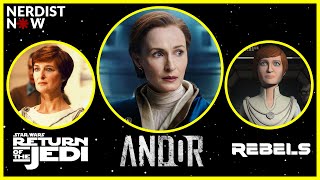 ANDOR: Mon Mothma's Rebel History in Star Wars (Nerdist Now w/ Kyle Anderson)