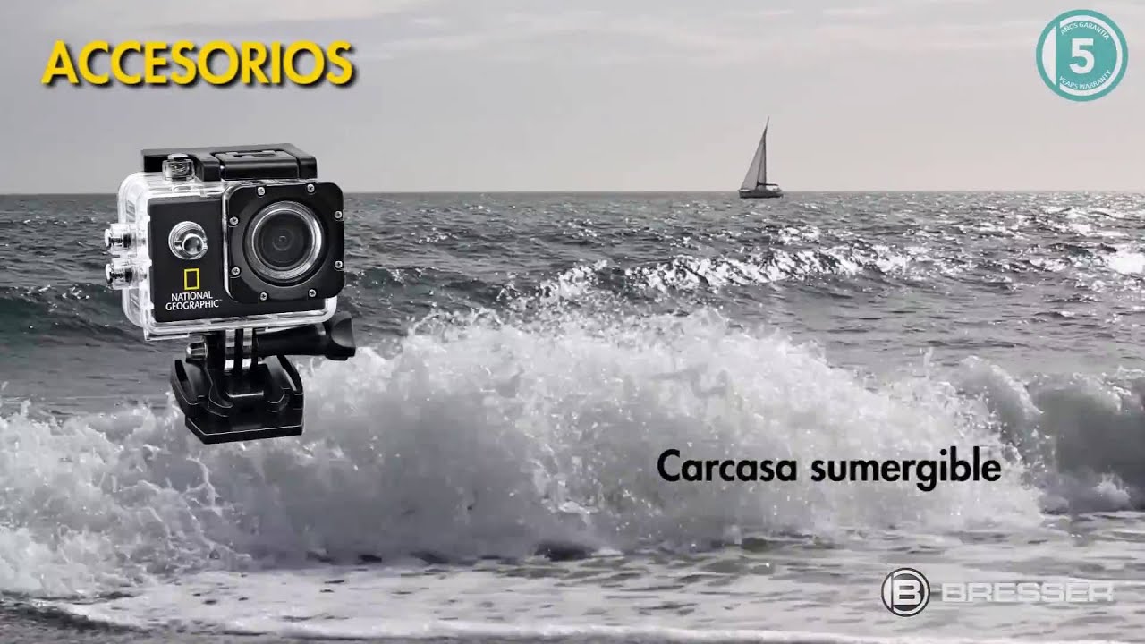 Geographic Full HD Action Camera - YouTube