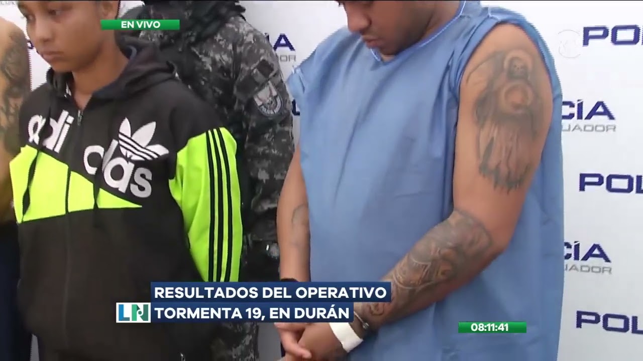 Policía detuvo a nueve personas en operativo Tormenta 19 en Durán