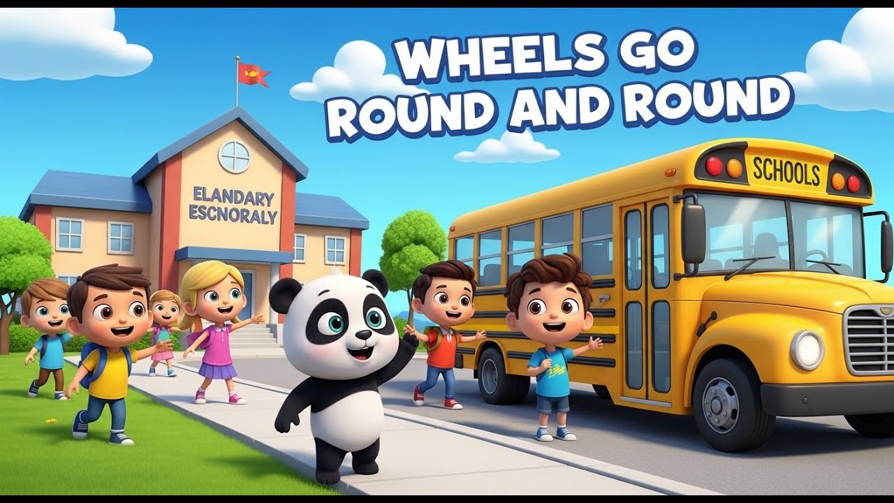 Wheels Go Round and Round 🚗 | Baby car songs | ToToPanda - Nursery Rhymes & Kids Songs 
