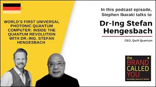 Building the World’s First Universal Photonic Quantum Computer | Dr.-Ing. Stefan Hengesbach | TBCY