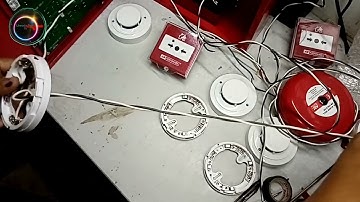 FDAS WIRING OF SMOKE DETECTOR AND MANUAL CALL POINT TESTING AND BASIC  TUTORIAL @Lheoda Tech Tv
