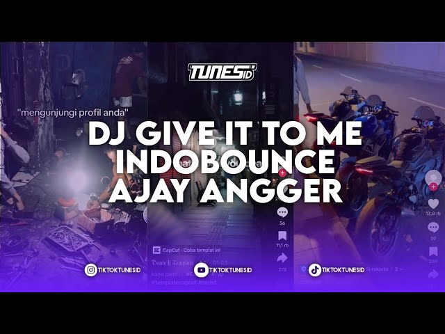 DJ GIVE IT TO ME INDOBOUNCE X DJ BARBIE BREAKBEAT REMIX BY FEBRIZKYAFI X AJAY ANGGER class=