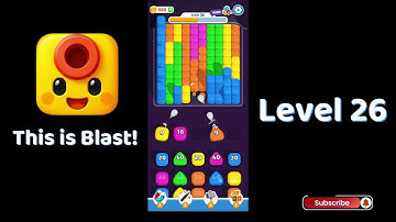 This is Blast Level 26 Walkthrough | Powerful Puzzle Blast Game 💥 | Go Answer
