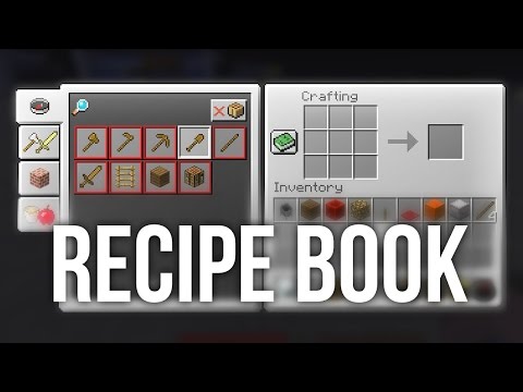 Video: Waar is het receptenboek in minecraft?