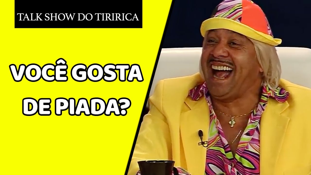 TIRIRICA CONTOU UMA PIADA PARA A PANICAT Talk Show do Tiririca E01 YouTube TIRIRICA CONTOU UMA PIADA PARA A PANICAT Talk Show do Tiririca E01 YouTube