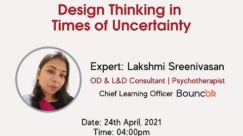 Design Thinking in Times of Uncertainty