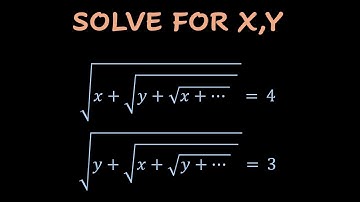 Math Olympiad. System of Equations Solving. Easy Equation Problem.