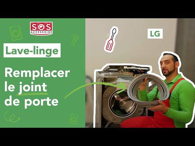 Comment changer le joint de porte de votre machine a laver FAR