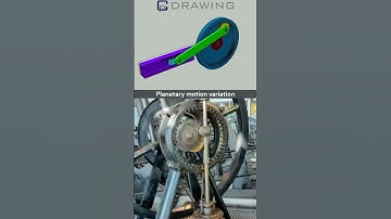 Planetary motion variation  #mechanical #engineering #mechanism #cad #solidworks #engenharia
