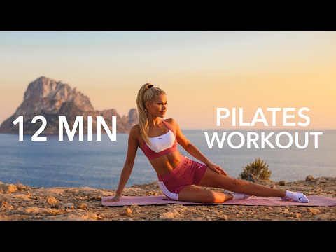 12 MIN PILATES WORKOUT - Slow Full Body Toning / Floor only, Low Impact