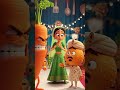 Bhindi Marries Pakora… Until Carrot Enters as Villain 😳#STOP THIS WEDDING!” 😱#cartoon #shorts