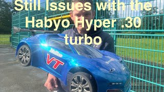 Hobao Hyper VT .30 turbo still being stubborn!