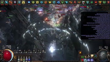 3.26 Witch Elementalist Vaal Blade Vortex vs 13-15 wave simulacrum HARDBASS
