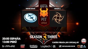DOTA 2 - EG vs NiP - 2 - Group Stage - DOTAPIT S3 - Viciuslab