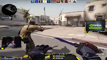 CS:GO - s1mple plays FPL on dust 2 *NEW 2021*