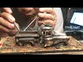 Man Builds Hyper realistic Miniature Abandoned Diecast Model Cars Diorama