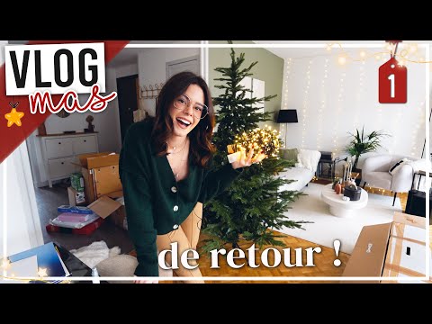 VLOGMAS 1 • Let’s goooooo & sapin de Noël !
