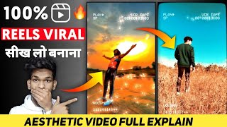 How To Make Aesthetic Videos For Reels In Android / IOS | Aesthetic Video Editing Tutorial Hindi 🔥 screenshot 5