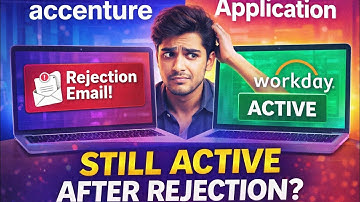 Accenture Workday Status “Active” Explained | Rejection Mail but Still Active?