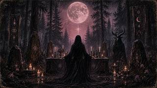 VESPERA'S RITUAL 🌙 Ancient Ritual Ambient • Witchy Forest • Rain