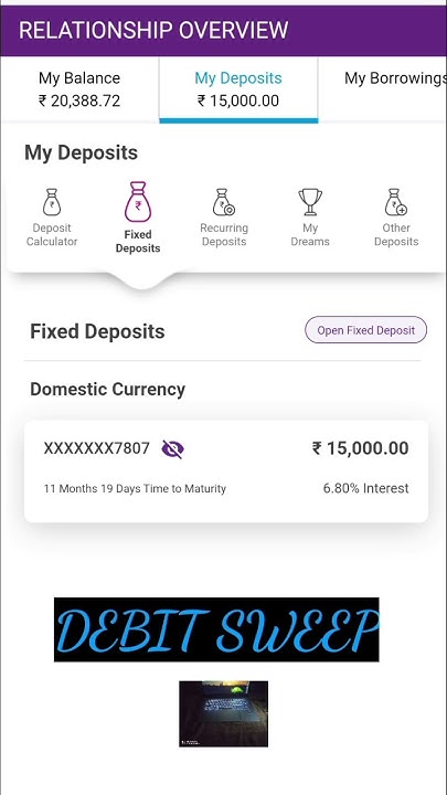 Debit Sweep Kab Aur Kaise Hota Hai Part 1 debit-sweep-kab-aur-kaise-hota-hai-part-1