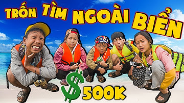 Thái Chuối | Thử Thách Chơi Trốn Tìm Ngoài Biển Ăn Xúc Xích