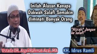 Alasan Kenapa Dakwah Salafi Semakin diminati Banyak Orang || Ustadz DR. Aspri Rahmat Azai, MA