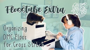 Organize a Full Set of DMC Embroidery Floss with Me! - Frizzy Lizzie Stitches