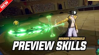 🔥 Preview Skills Mihawk Crossguild • Gameplay • One Piece Fighting Path Mobile  screenshot 3